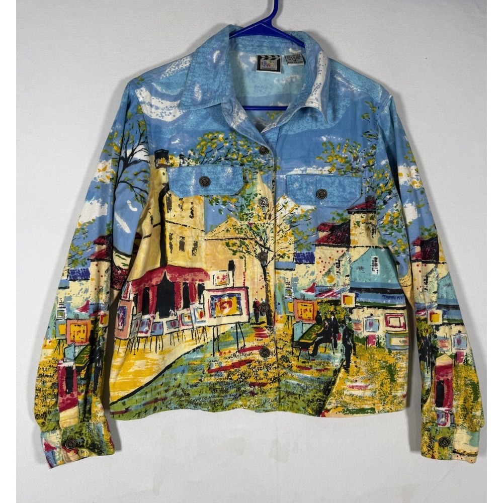 TAKE TWO CLOTHING CO Jacket France European Wearable Art Impressionism Medium